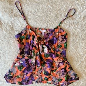 NWOT 🌸 🍹Leith floral cocktail, vacation or party top 🍹 🌸